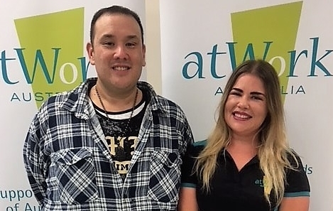 William celebrates his success, as our 15,000th jobactive placement