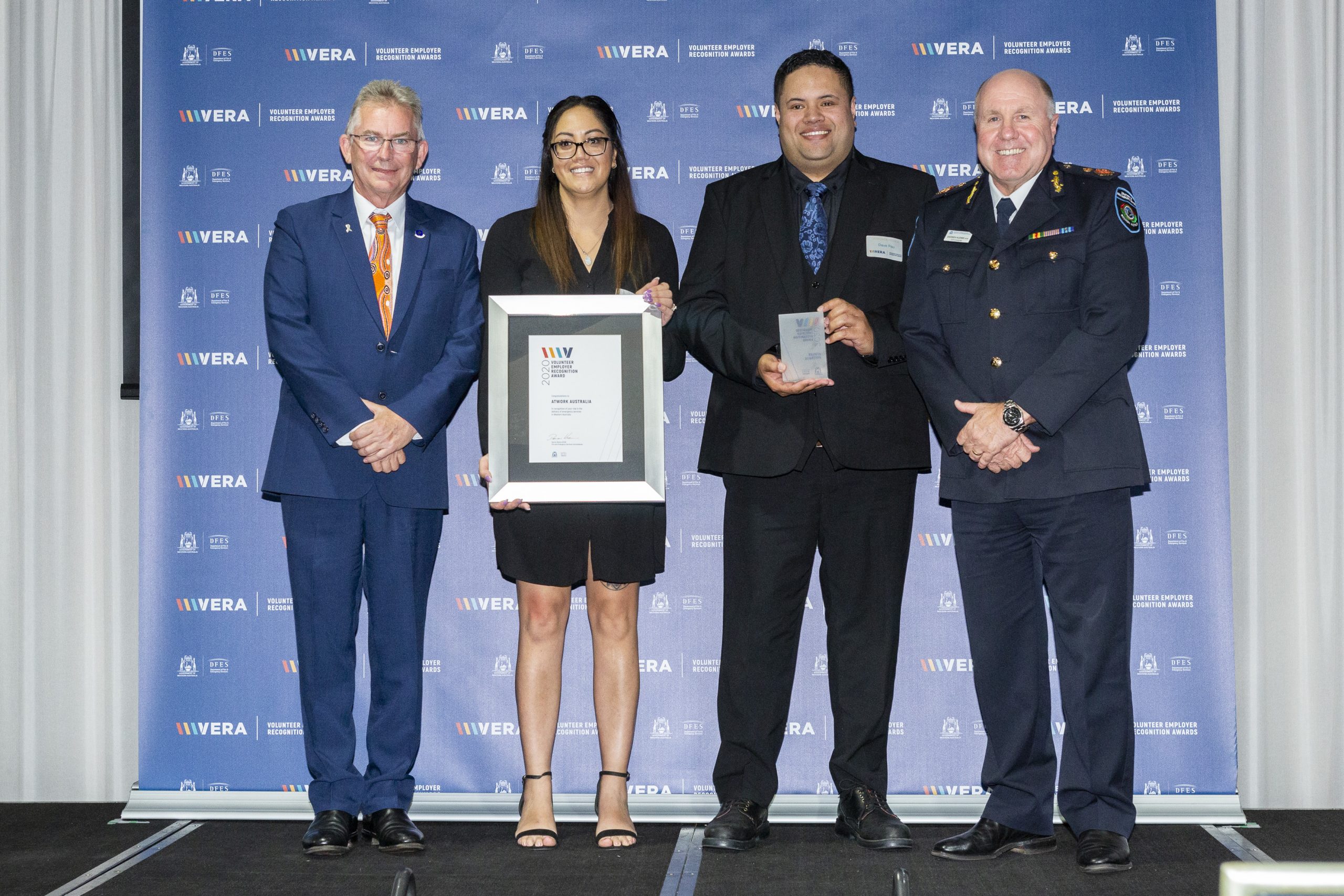 atWork Australia honoured for Emergency Services Volunteer Support