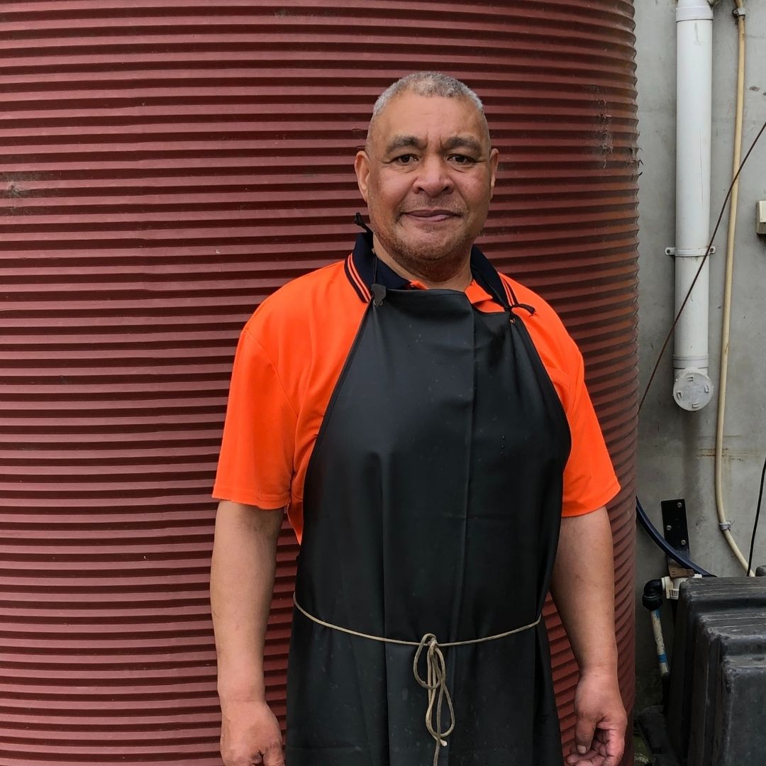 Ropati is supporting his family through meaningful employment