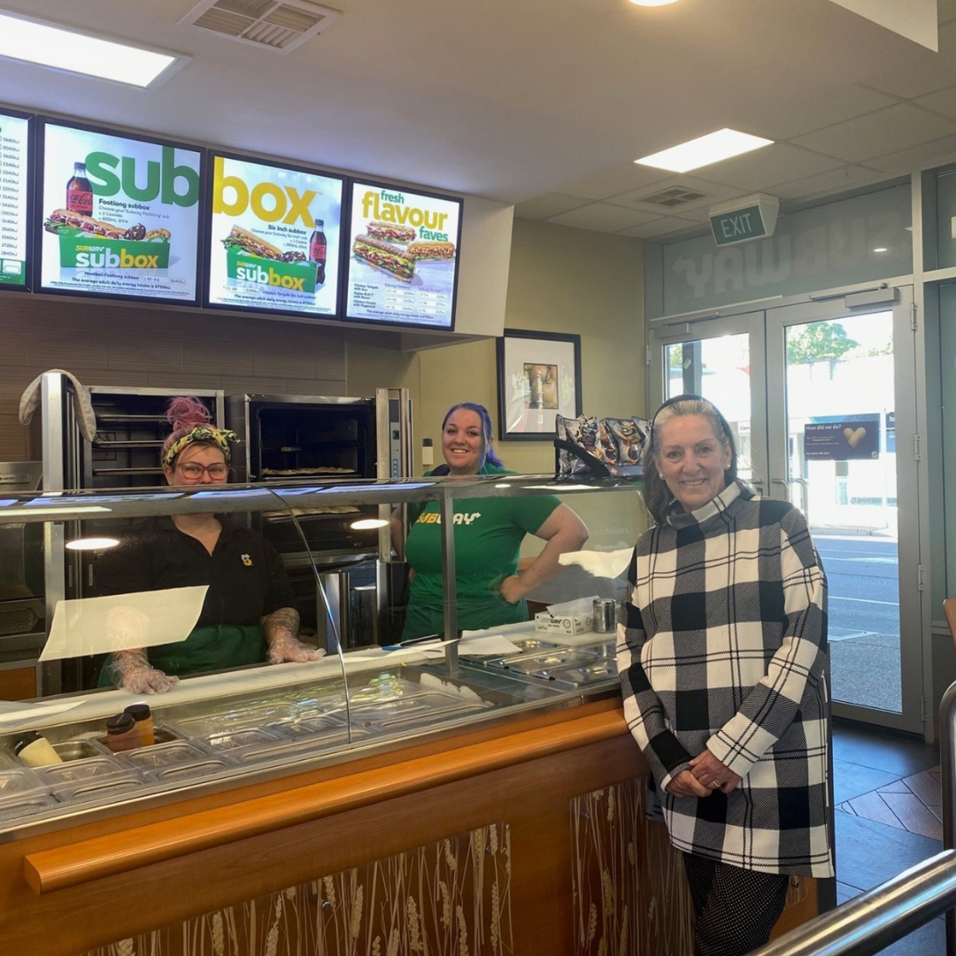 Nikki lands first ever job as Sandwich Artist with atWork Australia