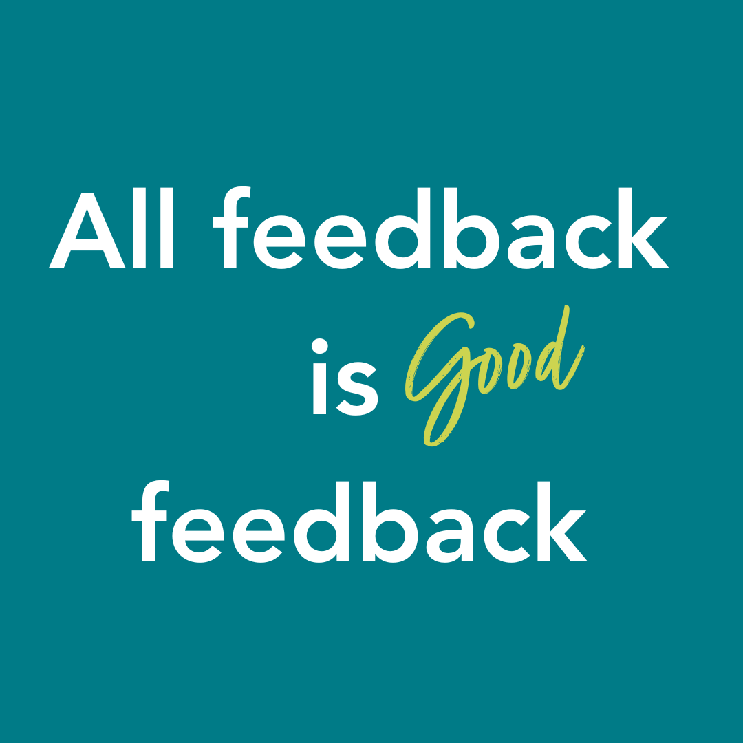 How to provide feedback