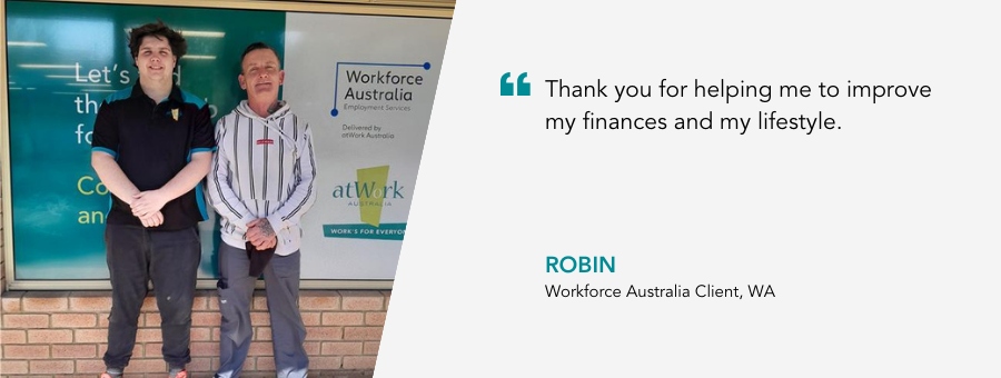 Client Robin, said, "Thank you for helping me to improve my finances and my lifestyle."