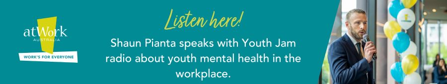 Listen here! Shaun Pianta speaks with Youth Jam radio about youth mental health in the workplace. 