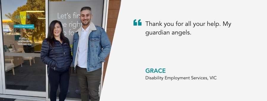 atWork Australia helps Grace find a new industry, after taking time off as a parent
