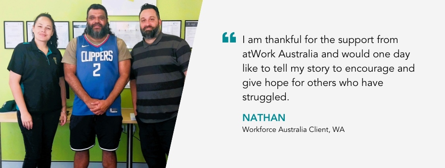 Nathan wants to inspire others with his story of resilience and growth