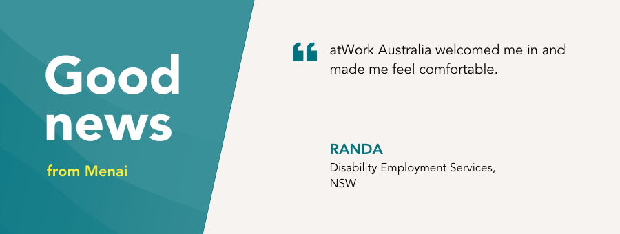Randa is now hopeful for a future career