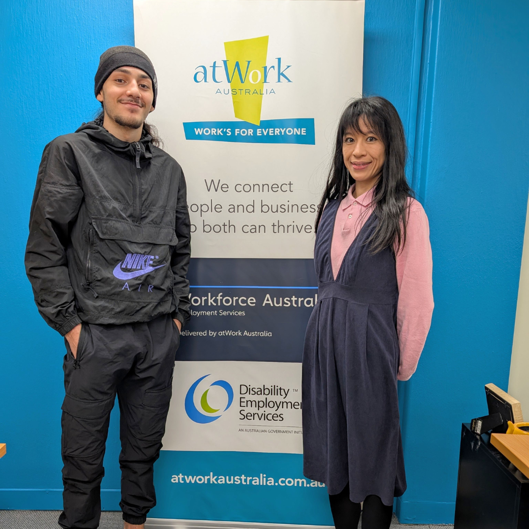 Abdallah takes another step towards realising his big employment dreams