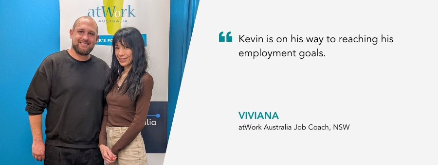Short courses help Kevin find direction on his employment journey