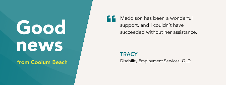 Tracy changes careers at 58, with support from atWork Australia