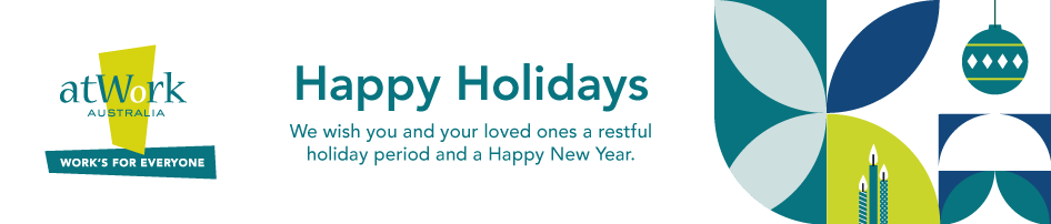 Happy Holidays. We wish you and your loved ones a restful holiday period and a Happy New Year.