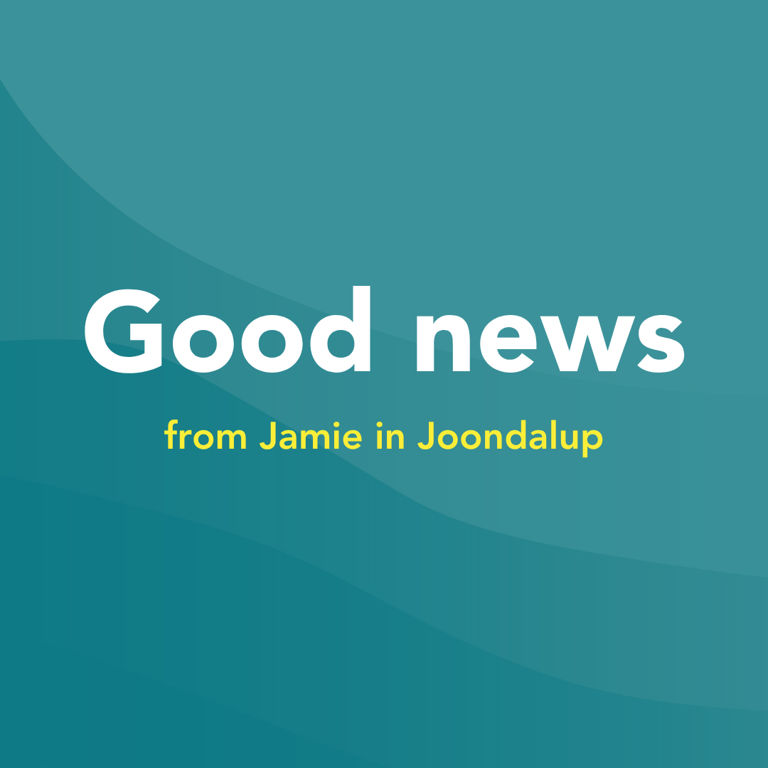 Congratulations to Jamie on his new job