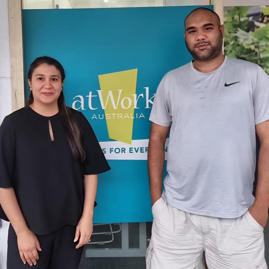 Upskilling support helps Jarome secure a warehousing job