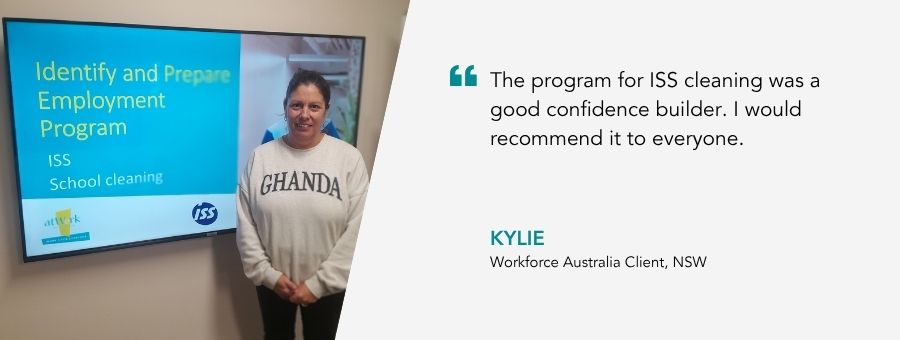 “The program for ISS cleaning was a good confidence builder. I would recommend it to everyone.” – Kylie