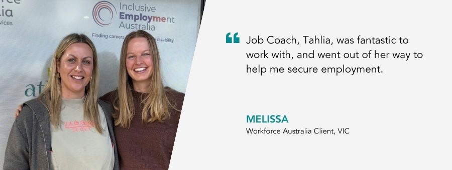 Melissa is encouraged to take a leap into a fulfilling new career
